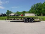 7x20 Straight Deck Utility Trailer with No Gate (2) 3,500 Axles - Image 3