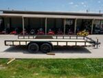 7x20 Straight Deck Utility Trailer with No Gate (2) 3,500 Axles - Image 8