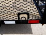 7x16 Powder Coated Straight Deck Utility Trailer with 6ft Mesh Sides (2) 3500lb Axles - Image 9