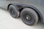 8.5x20 Charcoal Enclosed Trailer with Blackout Package (2) 5200lb Axles Storage - Image 12