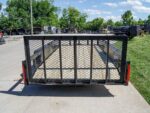 6.4x16 Dovetail Utility Trailer with Side Baskets (2) 3500lb Axles - Image 6