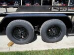 6.4x16 Dovetail Utility Trailer with Side Baskets (2) 3500lb Axles - Image 12