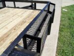 6.4x16 Dovetail Utility Trailer with Side Baskets (2) 3500lb Axles - Image 13