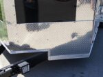 7x20 Black Enclosed Hybrid Trailer with 48'' Side Ramp - Image 10