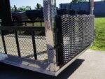 7x20 Black Enclosed Hybrid Trailer with 48'' Side Ramp - Image 18