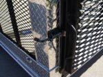 7x20 Black Enclosed Hybrid Trailer with 48'' Side Ramp - Image 21