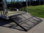 7x20 Black Enclosed Hybrid Trailer with 48'' Side Ramp - Image 26
