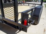 7x14 Straight Deck Utility Trailer with Side Gate (2) 3500lb Axles - Image 15