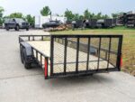 6.4x20 Dovetail Utility Trailer (2) 3500lb Axles 7K GVWR - Image 6