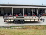 6.4x20 Dovetail Utility Trailer (2) 3500lb Axles 7K GVWR - Image 8