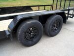 6.4x20 Dovetail Utility Trailer (2) 3500lb Axles 7K GVWR - Image 12