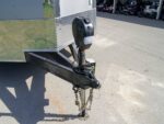 8.5x24 Custom Silver Enclosed Trailer ATP Floor (2) 5200lb Axle Storage - Image 11