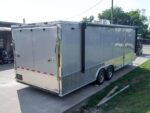 8.5x24 Custom Silver Enclosed Trailer ATP Floor (2) 5200lb Axle Storage - Image 7