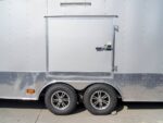 8.5x24 Custom Silver Enclosed Trailer ATP Floor (2) 5200lb Axle Storage - Image 9