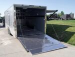 8.5x24 Custom Silver Enclosed Trailer ATP Floor (2) 5200lb Axle Storage - Image 25
