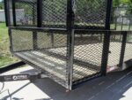 7x16 Straight Deck Utility Trailer with Stacked Baskets (2) 3500lb Axle - Image 9