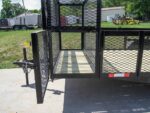 7x16 Straight Deck Utility Trailer with Stacked Baskets (2) 3500lb Axle - Image 17