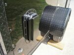 6x12 Enclosed Trailer Black V-Nose Blackout Package 3,500lb Axle Storage - Image 12