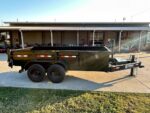7x14 Gorilla Telescopic IBeam Dump Trailer with 2ft Sides (2) 7K Axles - Image 8
