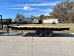 8.5x18 Deckover Trailer (2) 7,000lb Axles with Slide Out Ramps - Image 4