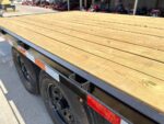 8.5x18 Deckover Trailer (2) 7,000lb Axles with Slide Out Ramps - Image 15