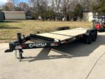 7x20 Heavy Duty Hydraulic Tilt Car Hauler Trailer (2) 7K Axles 14K GVWR - Image 5