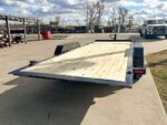 7x20 Heavy Duty Hydraulic Tilt Car Hauler Trailer (2) 7K Axles 14K GVWR - Image 7