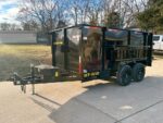 6x12 Hydraulic Dump Trailer with 4ft Sides (2) 5,200lb Axles - Image 3