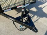7x14 Powder Coated Dovetail Utility Trailer 4ft Mesh Sides (2) 3,500lb Axles - Image 11