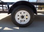Utility Trailer 6.4x12 with Trimmer Racks Dove Tail Gate - Image 4