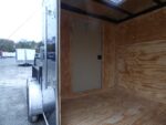 Enclosed Utility Hybrid Trailer 7'x18' with Side Ramp- Lawn Mower Equipment Hauler Storage - Image 13