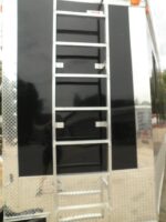 Enclosed Trailer 8.5'x28' Black - Extended Roof Observation Deck Storage - Image 8
