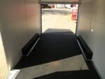 Enclosed Trailer 8.5' X 18' White - Car ATV Bike Hauler - 3500 lb Axles Storage - Image 9