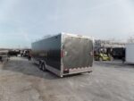 Enclosed 8.5x28 Med. Charcoal Equipment Trailer Storage - Image 3