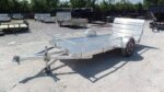 5'x12' All Aluminum Utility Trailer With Gate 3500 lb Axle - Image 5