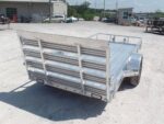 5'x12' All Aluminum Utility Trailer With Gate 3500 lb Axle - Image 8