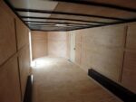 Enclosed Trailer 8.5' X 24' Indigo Blue Equipment Hauler Storage - Image 9