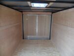 Enclosed Trailer 7' X 12' Single Axle 3500 lbs V-Nose  Storage - Image 7